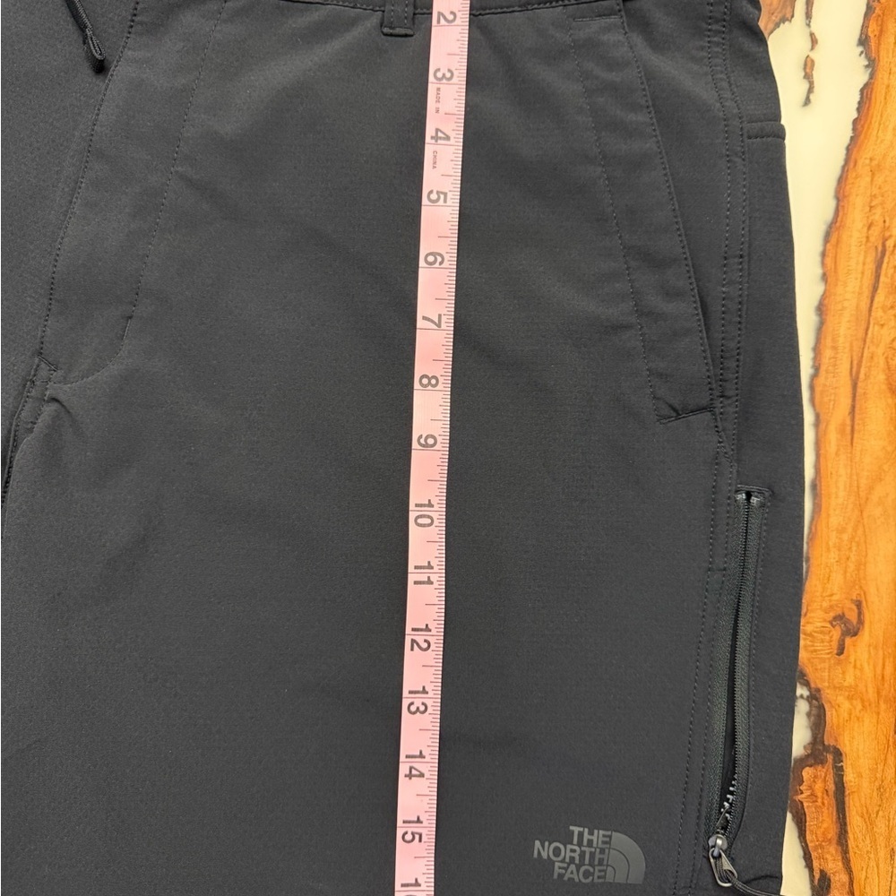 The North Face FlashDry Hiking Shorts Mens 38 Black Packable - Picture 4 of 8